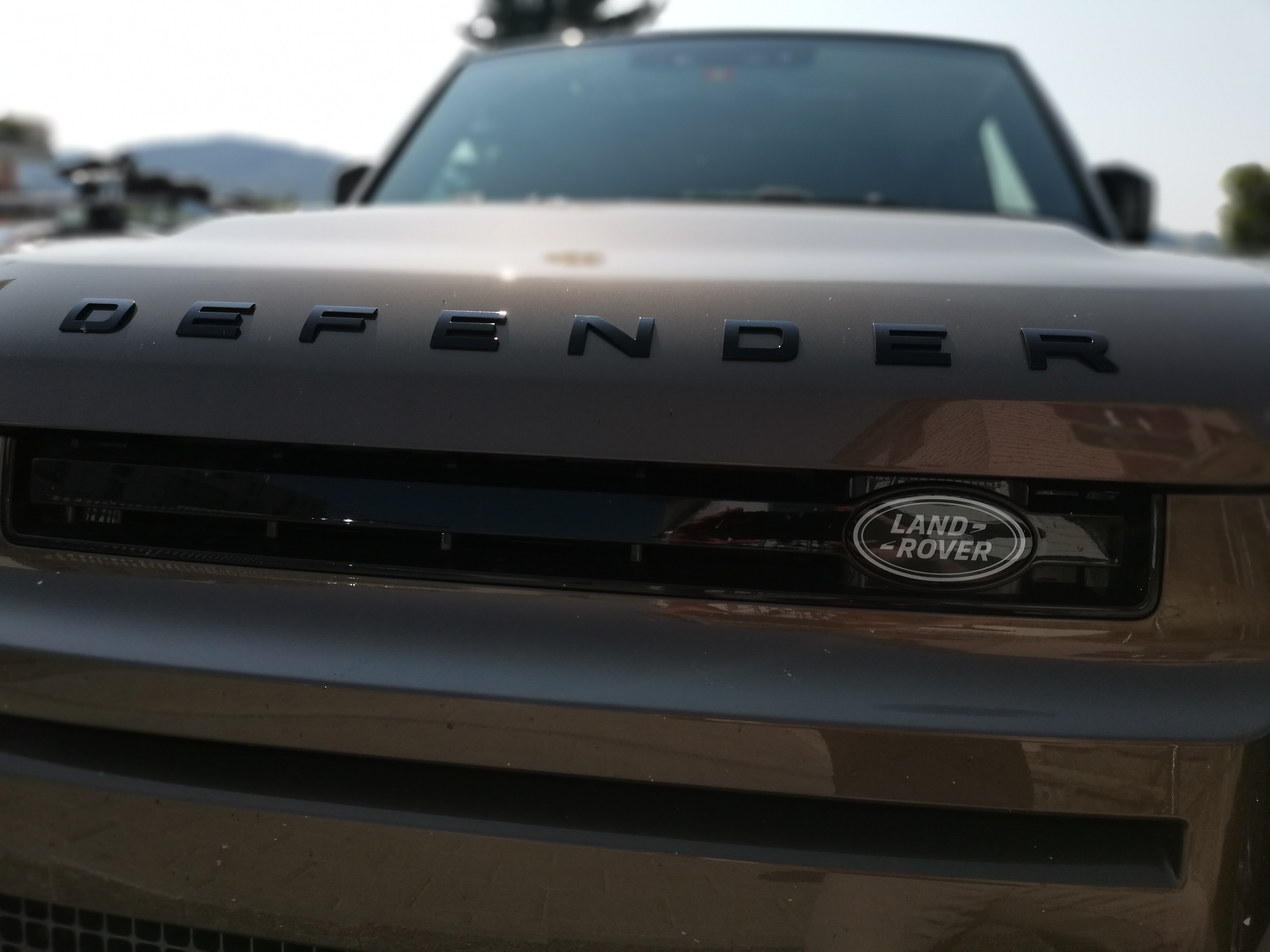 Die Front des New Defender